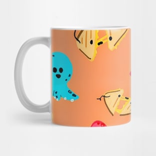 Octopus & Grilled Cheese Mug